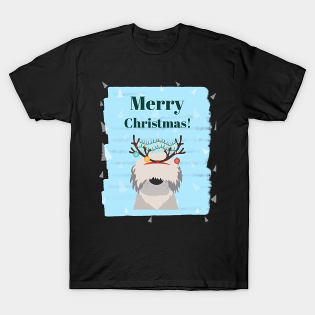 Merry Christmas Cool Design T-Shirt by Awe Cosmos Store